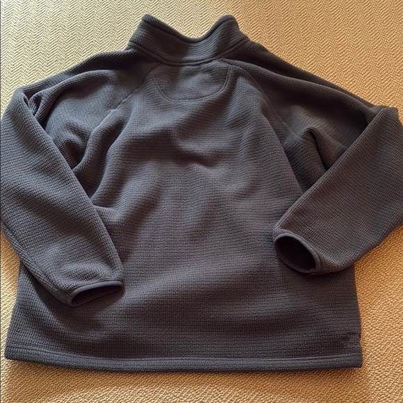 North Face Gray Quarter-Zip Fleece Pullover - Picture 4 of 4